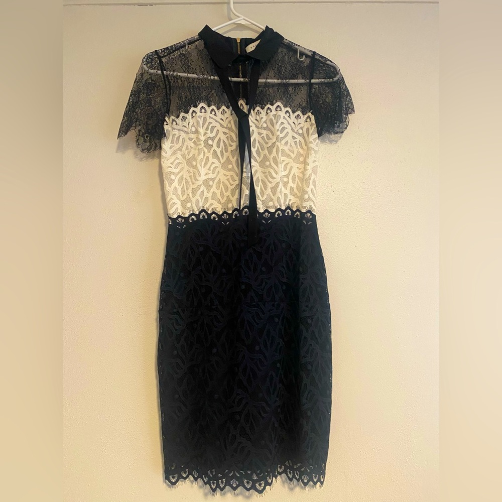 Sandro lace dress